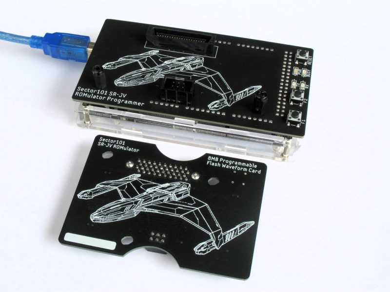 SR-JV Romulator + Programmer Unit: